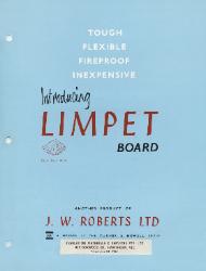 1963 Asbestos LIMPET Board Turner & Newall